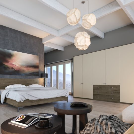 MERIDA EC - SMOOTH CASHMERE _ GRAPHITE DENVER OAK